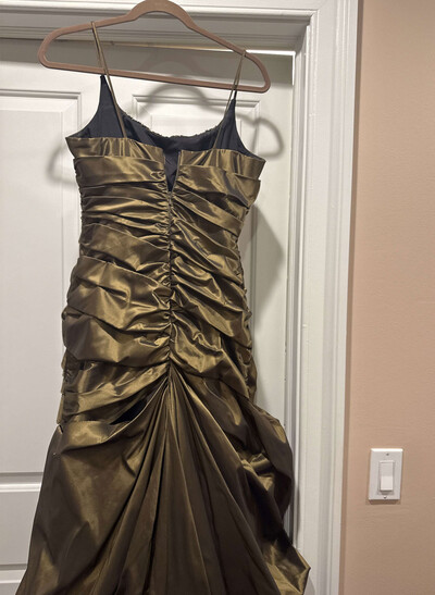 Elegant V-Neck Sleeveless A-Line Floor-Length Evening Dresses With Beading/Rhinestone/Flower(s)