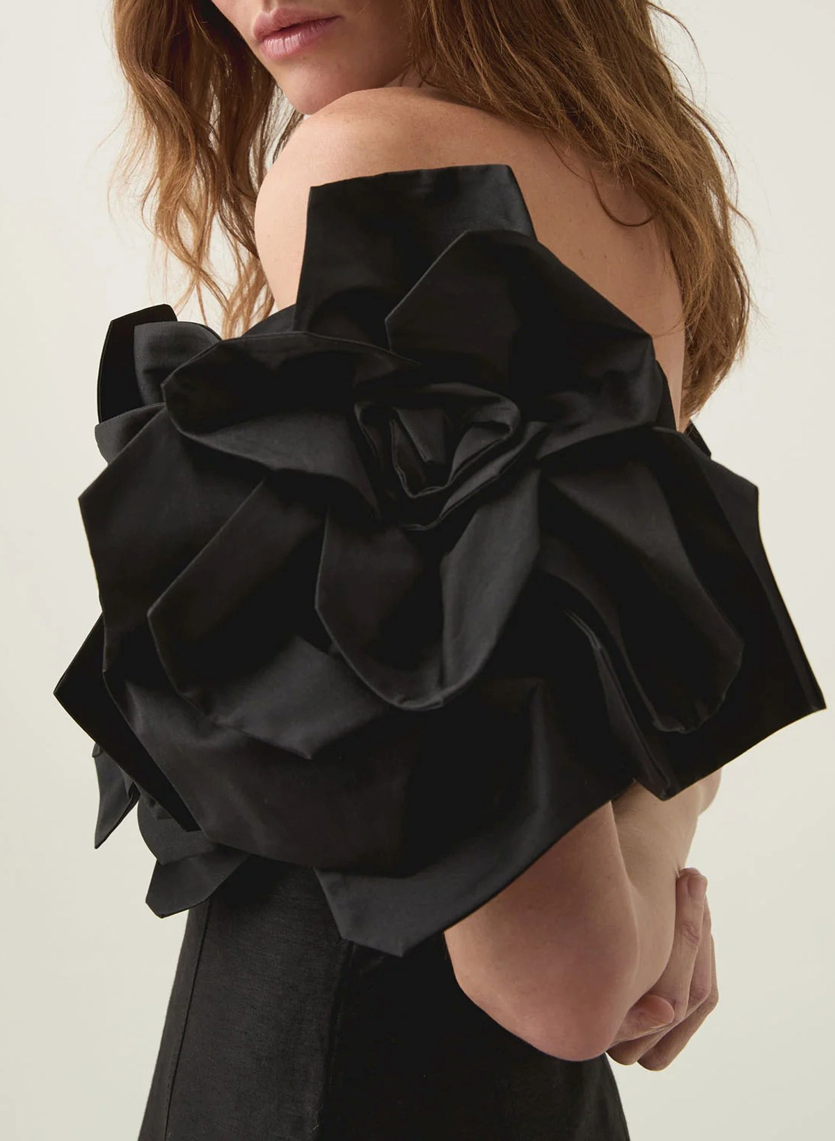 Elegant Off-The-Shoulder A-Line Floor-Length Elastic Satin Evening Dresses With Flower(s)