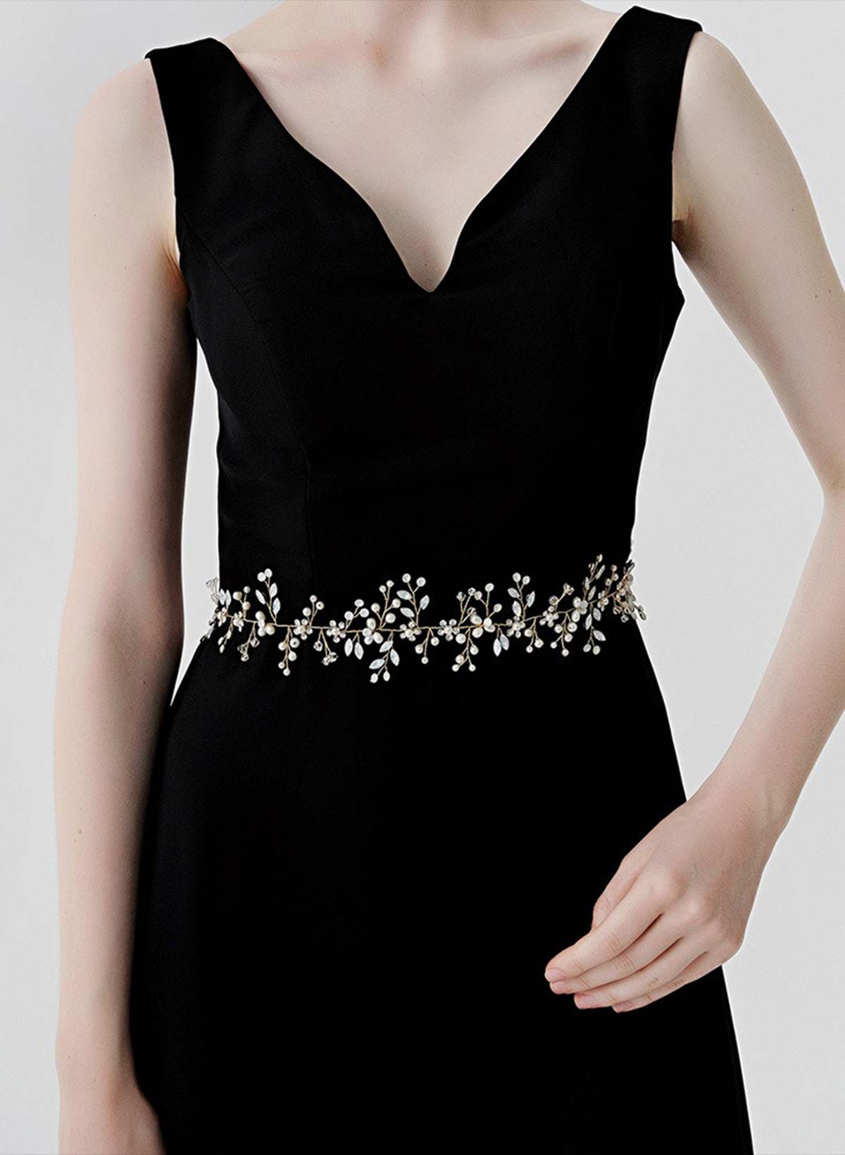 Tulle Sash Beading/Rhinestone For Bridal/Bridesmaids