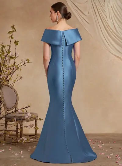 open lace back dress Ball Gowns Lace Embroidery Satin Off Shoulder Wedding Dresses – alinanova