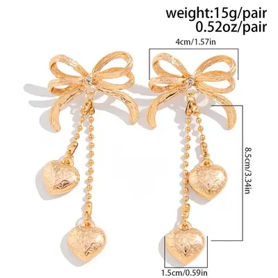 Alloy Drop Earrings