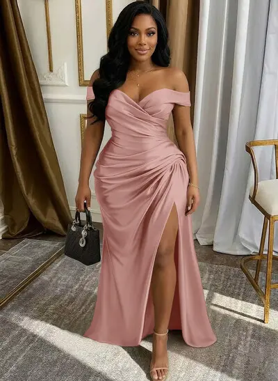 formal missacc dresses Review: Is It the Hidden Gem for Affordable Wear? Stylish satin ball gown with a princess silhouette Evening Dresses,Fancy Shinny Evening Dresses