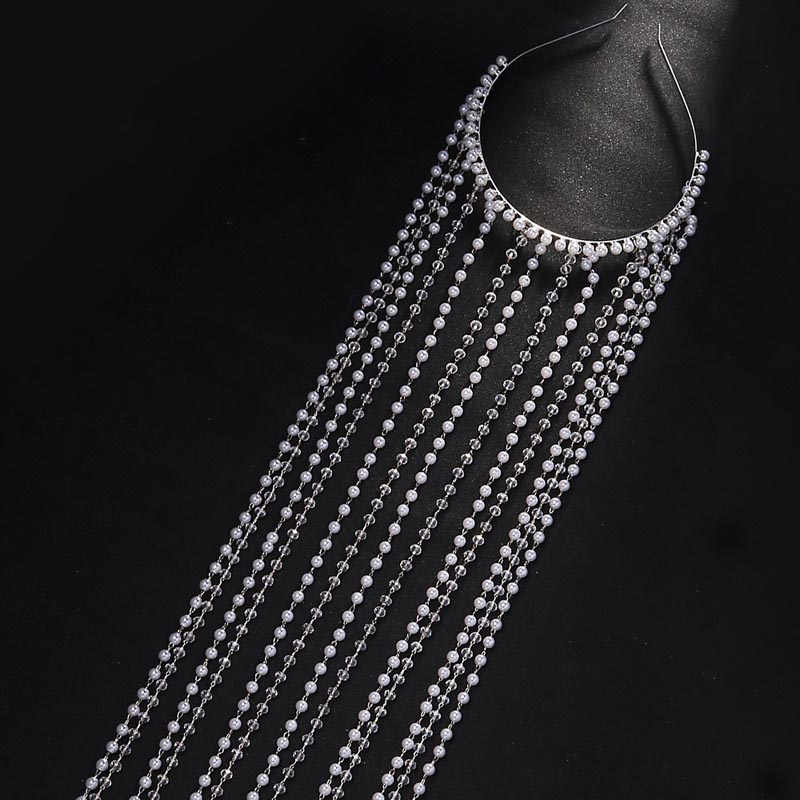 Wedding Party Headbands With Faux Pearl Beading