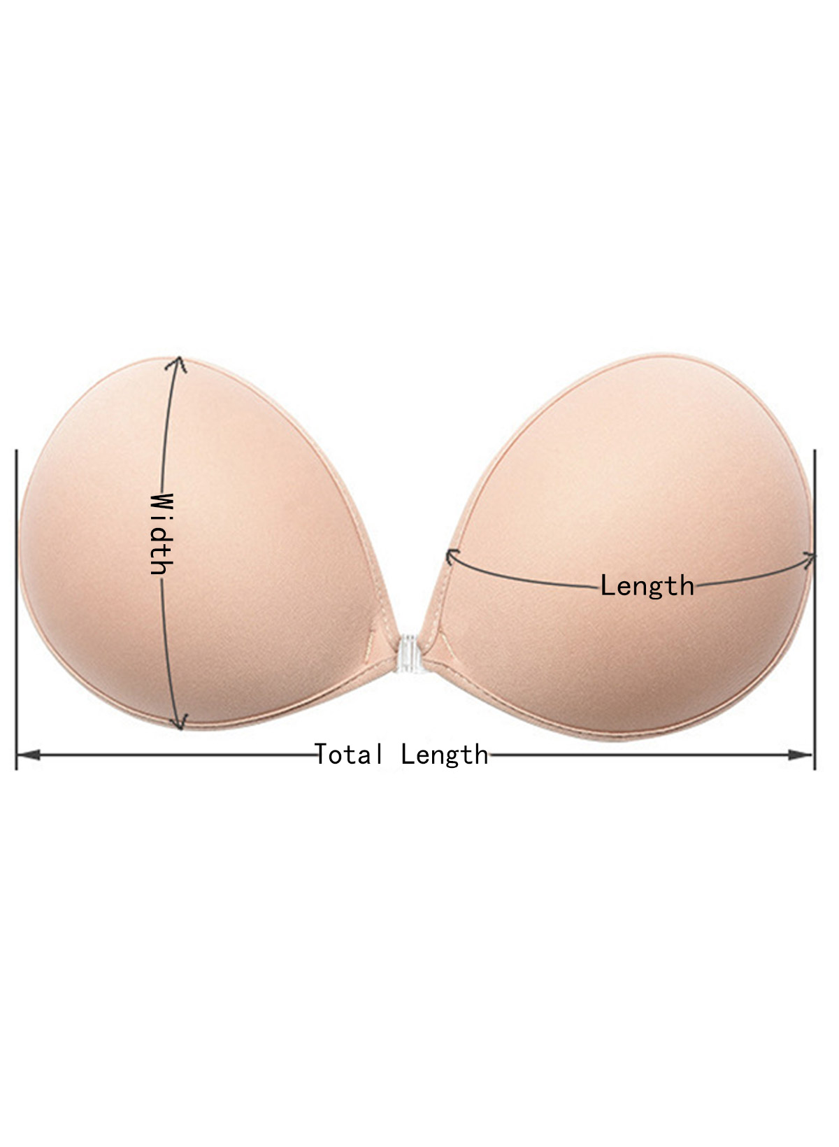 Classic Fascinating Sexy Bra Chinlon Silicone Nipple Covers