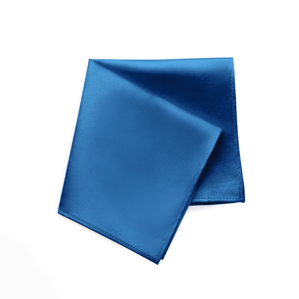 Classic Plain Charmeuse Pocket Squares