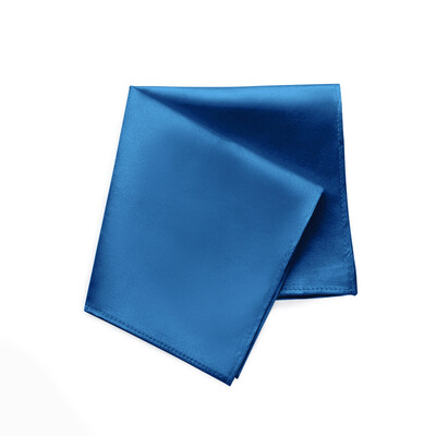 Classic Plain Charmeuse Pocket Squares
