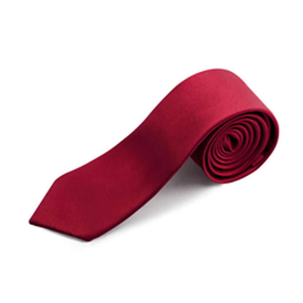 Classic Plain Satin Skinny Ties
