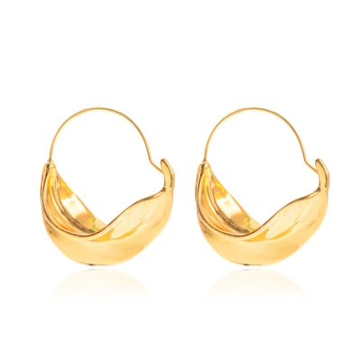 Irregular Metal Exaggerated Earrings