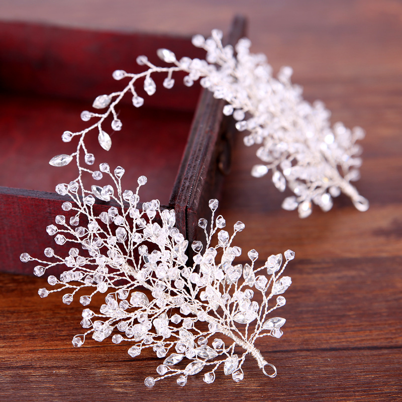 Rhinestone Hairband Bridal Headpiece