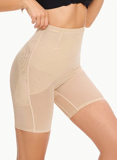 High Waist Butt Lift Elastic Fit Chinlon Shapewear