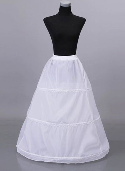 A-Line/Princess Slip 1 Tier Floor-Length Petticoats For Party/Wedding