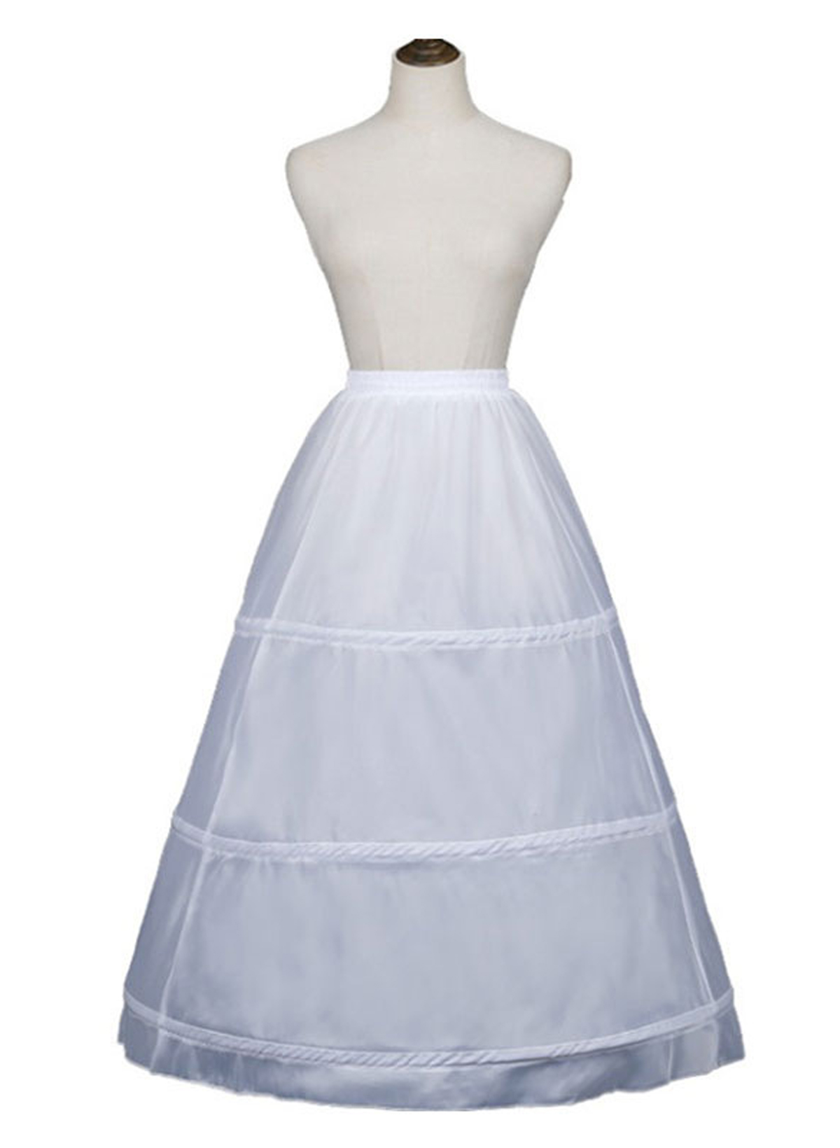 A-Line/Princess Slip 1 Tier Floor-Length Petticoats For Party/Wedding