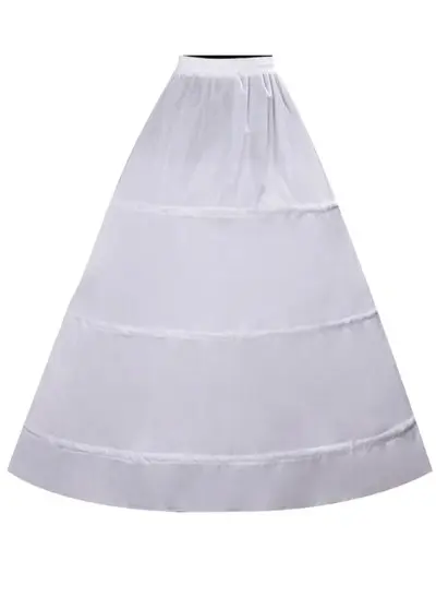 A-Line/Princess Slip 1 Tier Floor-Length Petticoats For Party/Wedding
