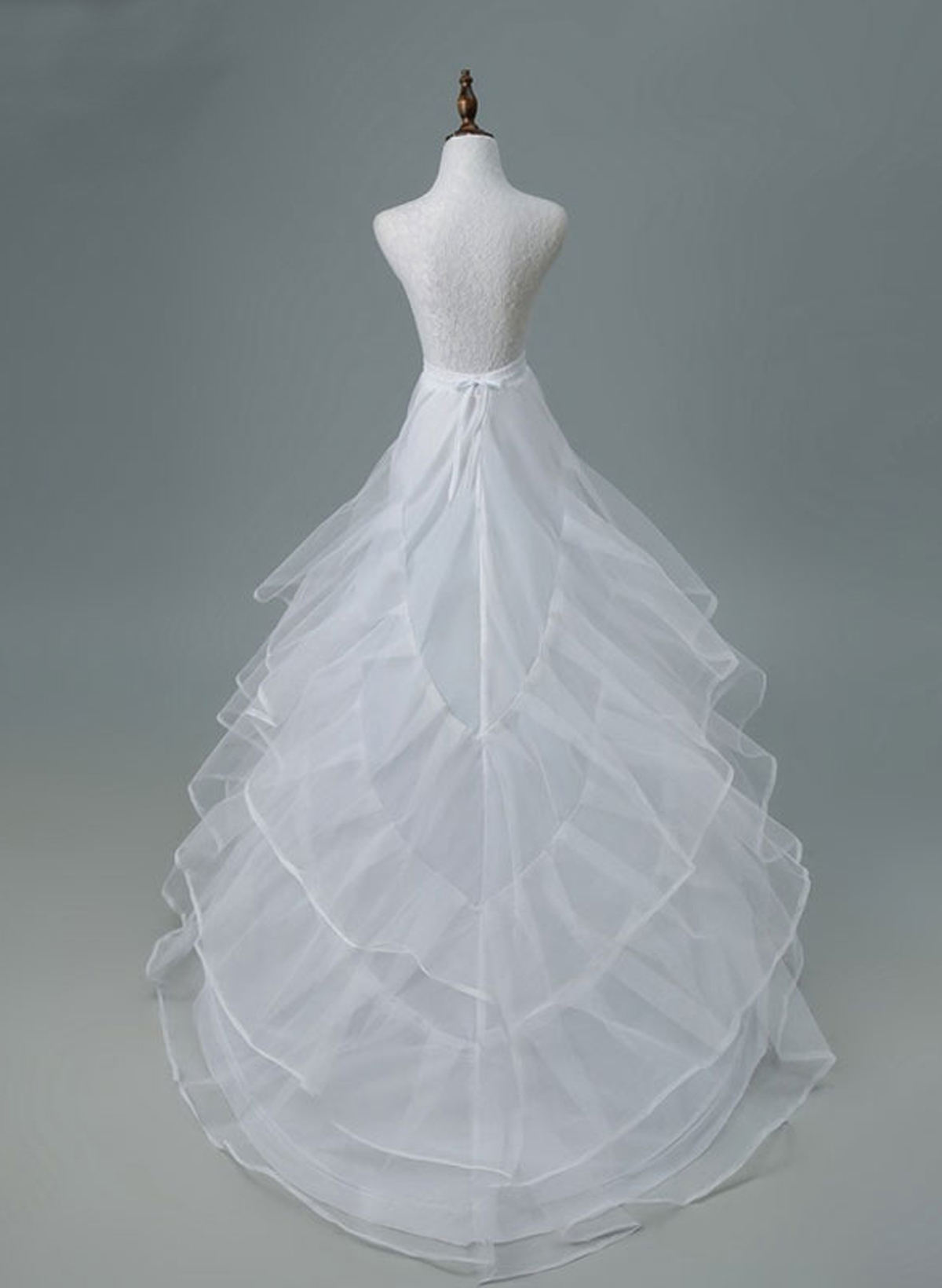 Party/Wedding Chapel Train Slip 4 Tier Floor-Length Petticoats