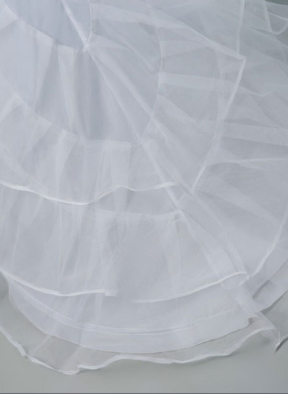 Party/Wedding Chapel Train Slip 4 Tier Floor-Length Petticoats