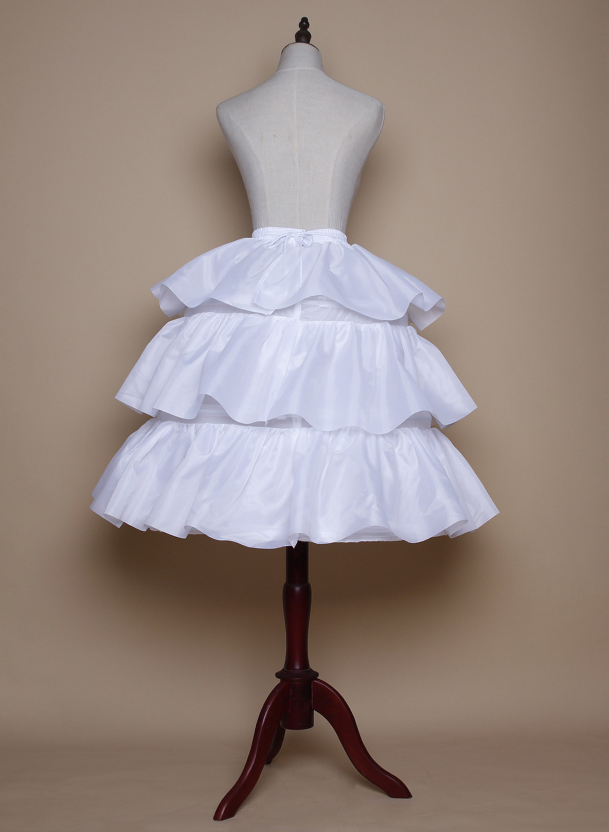 A-Line/Princess Slip 3 Tier Knee-Length Petticoats For Daily/Party/Wedding