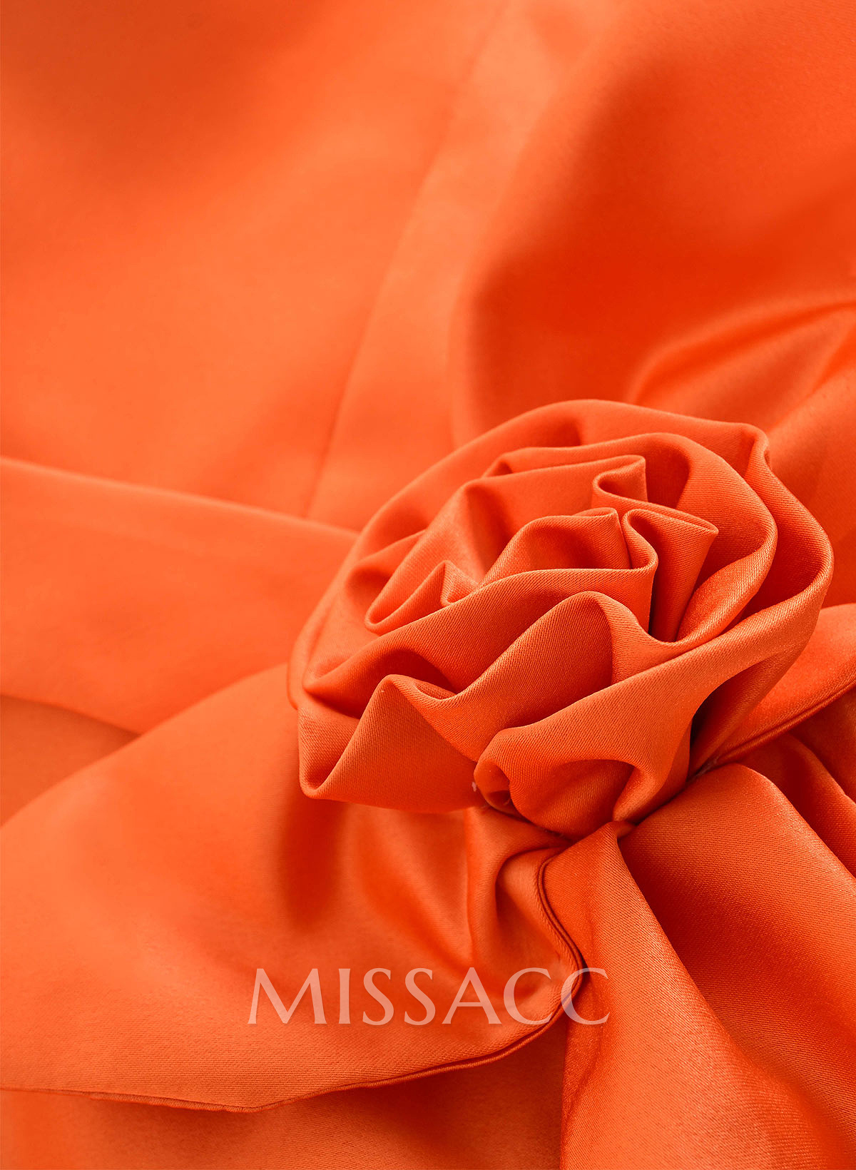Classic V-Neck Short Sleeves Flower(s) A-Line Ankle-Length Satin Bridesmaid Dresses With Pockets Classic V-Neck Short Sleeves Flower(s) A-Line Ankle-Length Satin Bridesmaid Dresses With Pockets