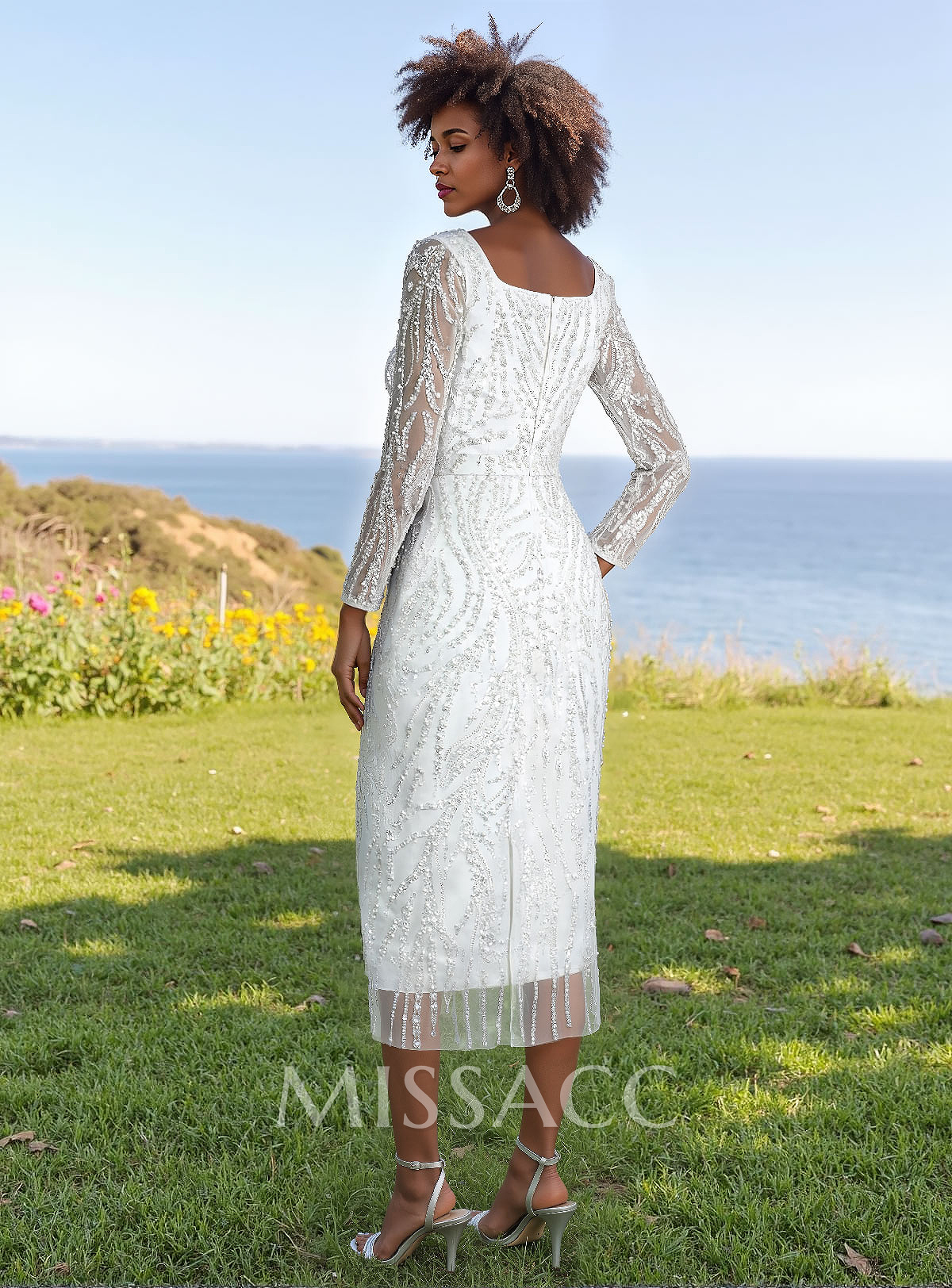 Sheath/Column Square Neckline Long Sleeves Bridesmaid Dresses Sheath/Column Square Neckline Long Sleeves Bridesmaid Dresses