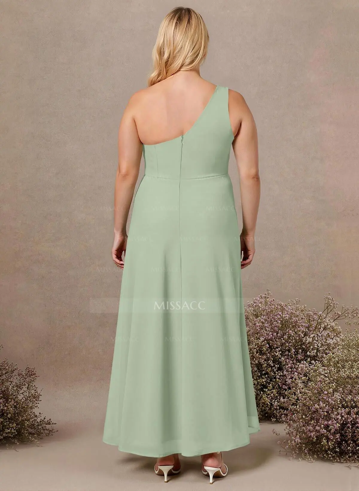 knot bridesmaid dresses Sleeveless Knot Front Dress for Tall Women in Atmosphere XL / Tall / Atmosphere main image 0