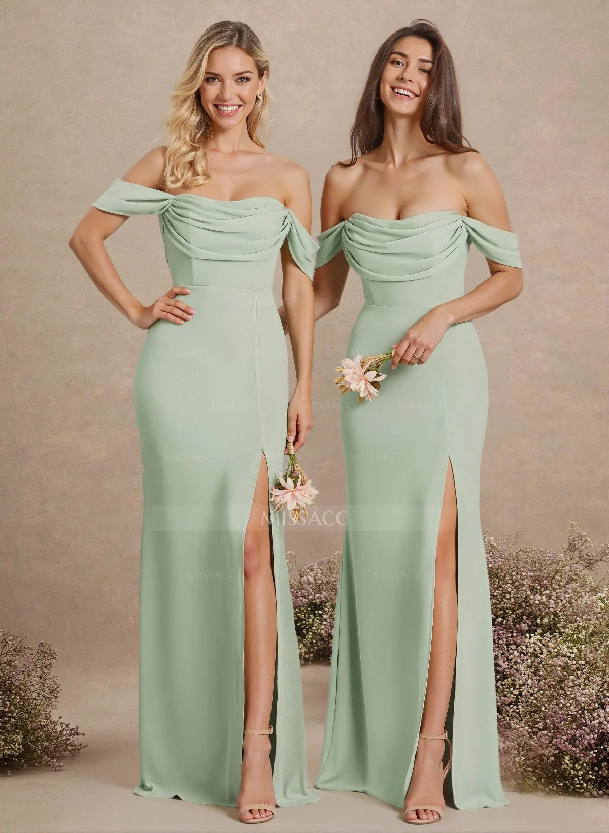 sachin and babi light blue dress Silver One Shoulder Bridesmaid Dress Silver Bridesmaid Dresses One Shoulder  Sheath/Column Ruched Chiffon Bridesmaid Dresses