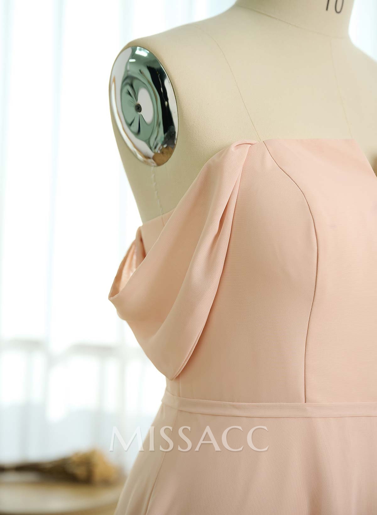 Elegant Square Neckline A-Line Floor-Length Chiffon Bridesmaid Dresses Elegant Square Neckline A-Line Floor-Length Chiffon Bridesmaid Dresses