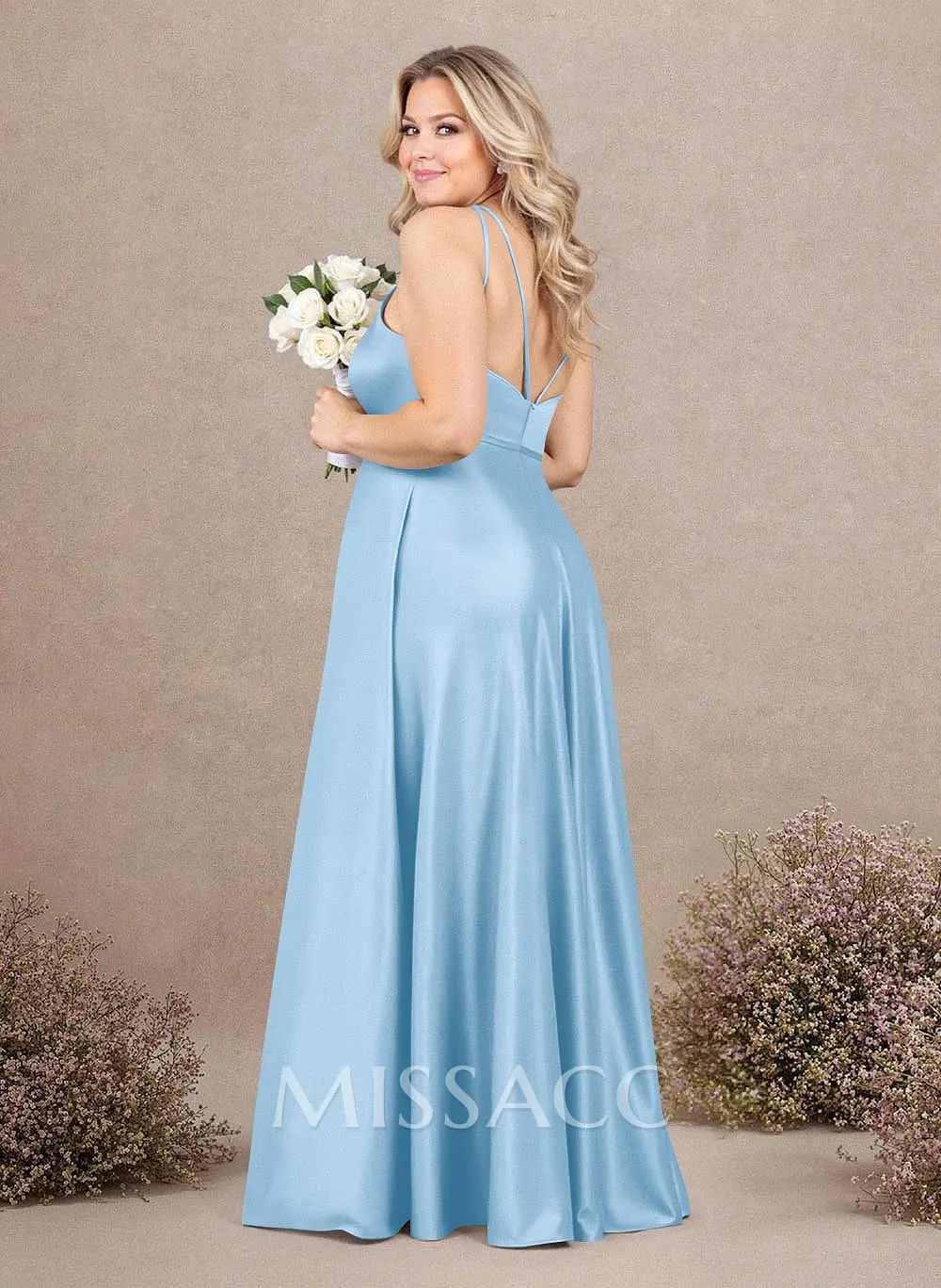 orange beaded dress Primavera Couture 4150 Long Prom Dress Beaded Fitted High Slit Open Back Sequin V Neck Formal Pageant Gown 14 / Fushia