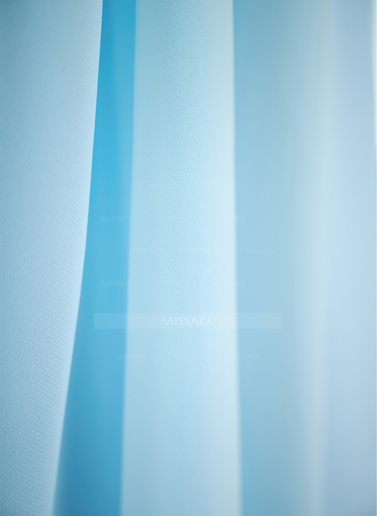 Simple V-Neck A-Line Floor-Length Chiffon Bridesmaid Dresses With Bow(s)