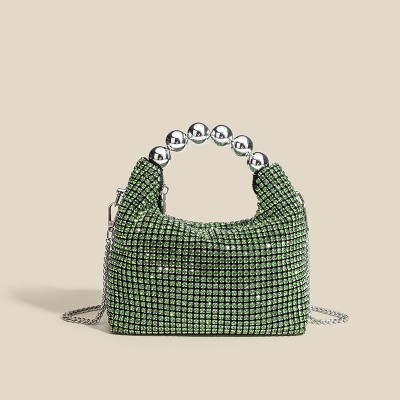 Sparkling Glitter Clutches & Bags With Rhinestone