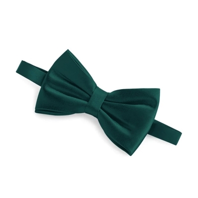 Classic Pre-Tied/Ready-Tie Plain Satin Bow Ties