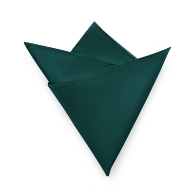 Classic Satin Plain Pocket Squares