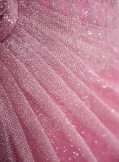 Sparkle & Shine Cowl Neck Ruched High Split Floor-Length Sequined Evening Dresses