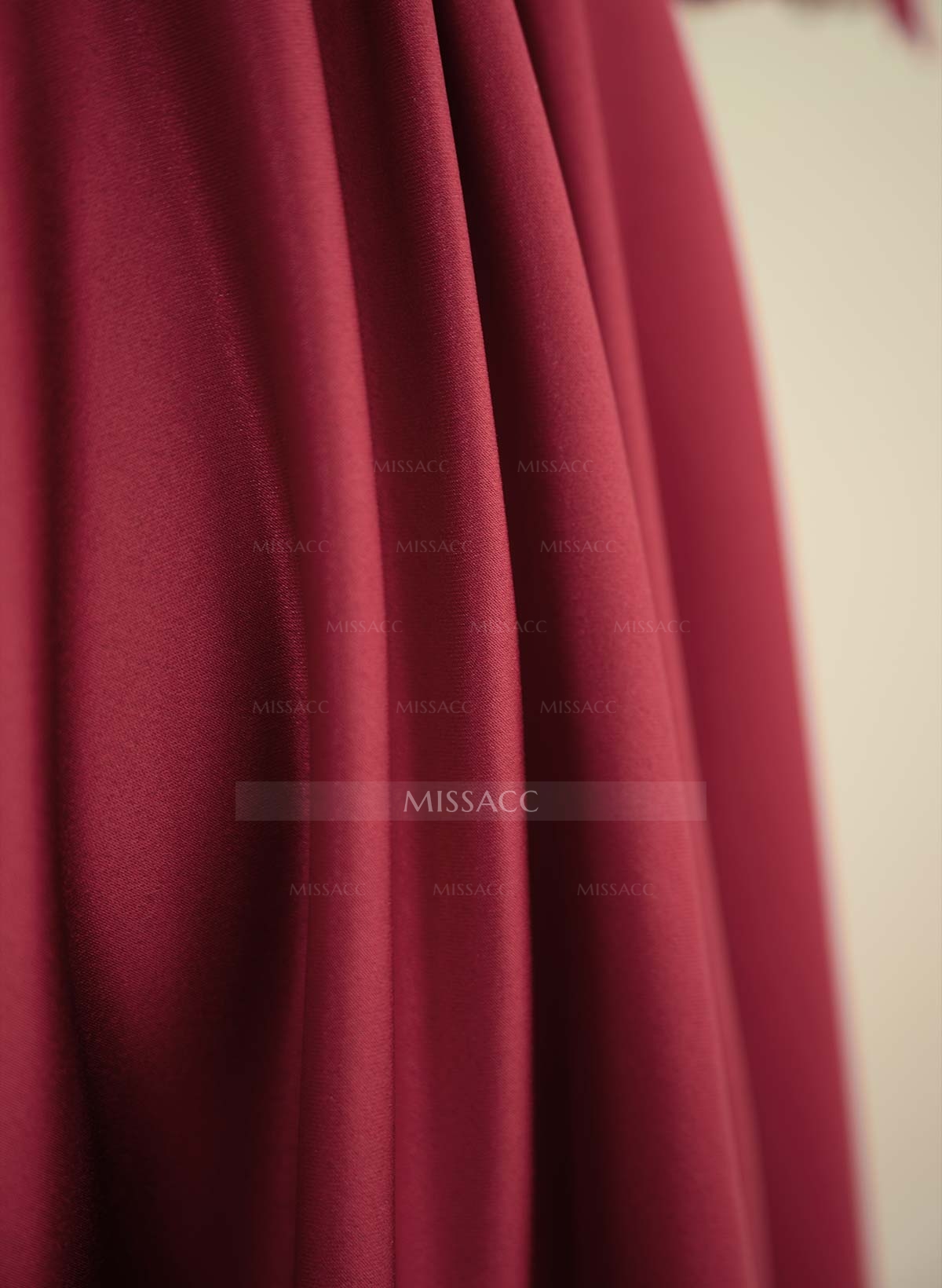 A-Line V-Neck 3/4 Sleeves Asymmetrical Lace Cocktail Dresses