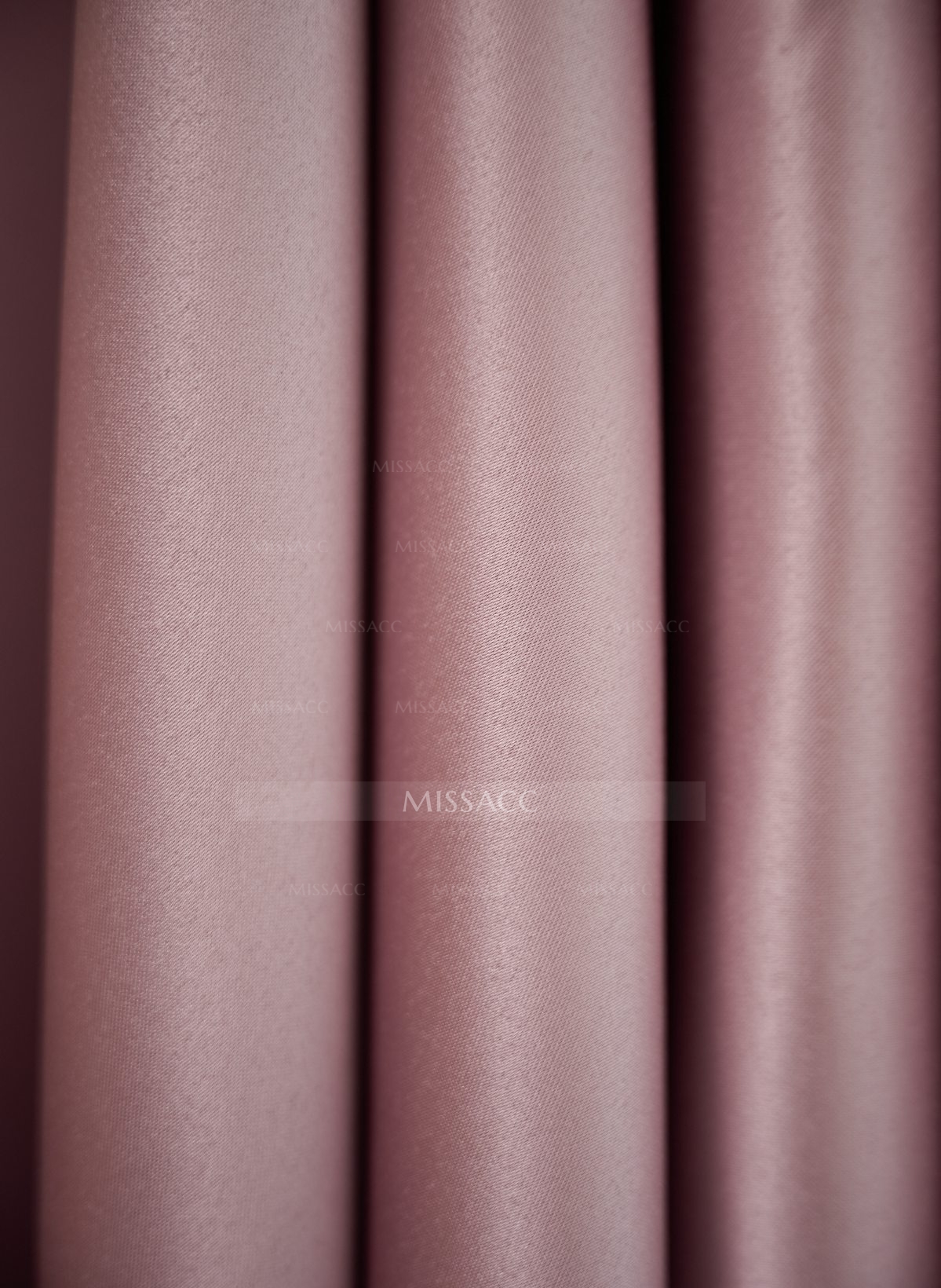 A-Line V-Neck 1/2 Sleeves Ankle-Length Satin Cocktail Dresses