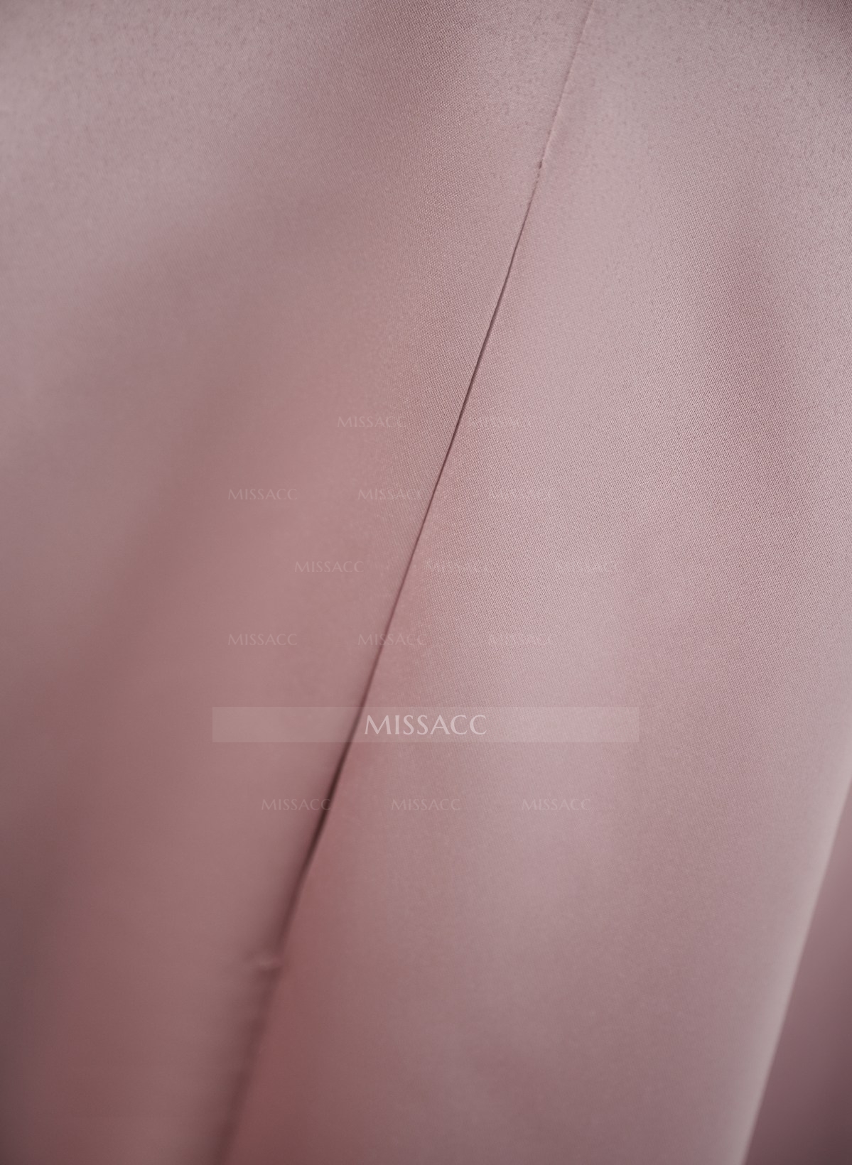 A-Line V-Neck 1/2 Sleeves Ankle-Length Satin Cocktail Dresses