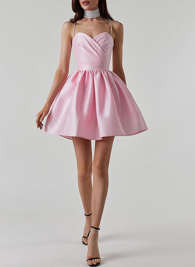 Sweetheart Sleeveless A-Line Short/Mini Homecoming Dresses