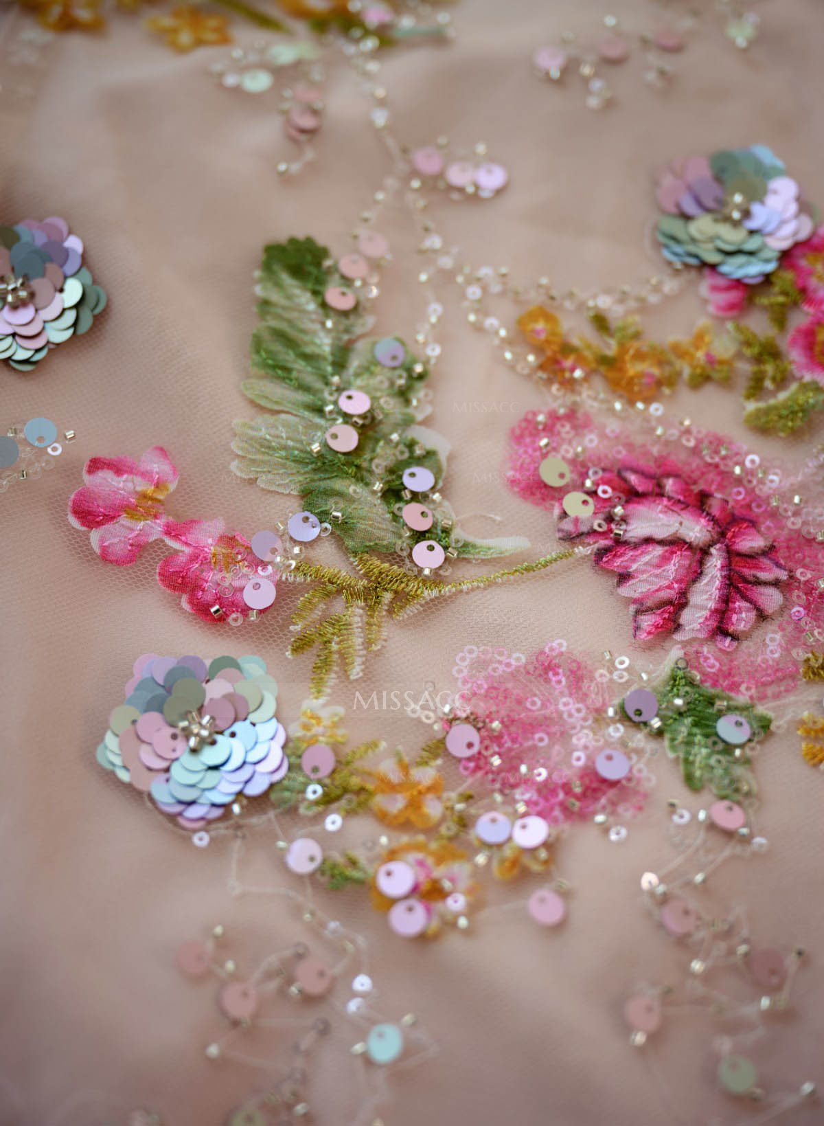 Sparkle & Shine Cowl Neck Sleeveless Sweep Train Lace/Tulle/Sequined Prom Dresses