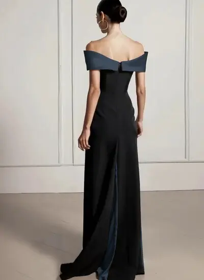 green emerald velvet dress Ankle Length Evening Dress Lace Long Sleeves Elegant