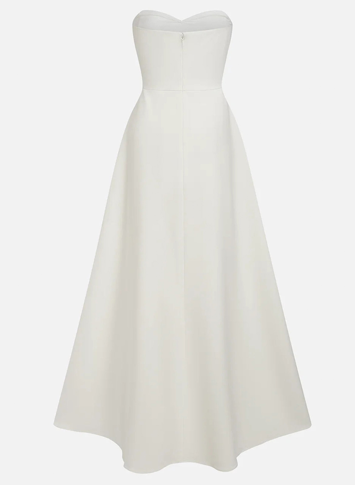 Jumpsuit/Pantsuit Strapless Sleeveless Floor-Length Matte Satin Evening Dresses