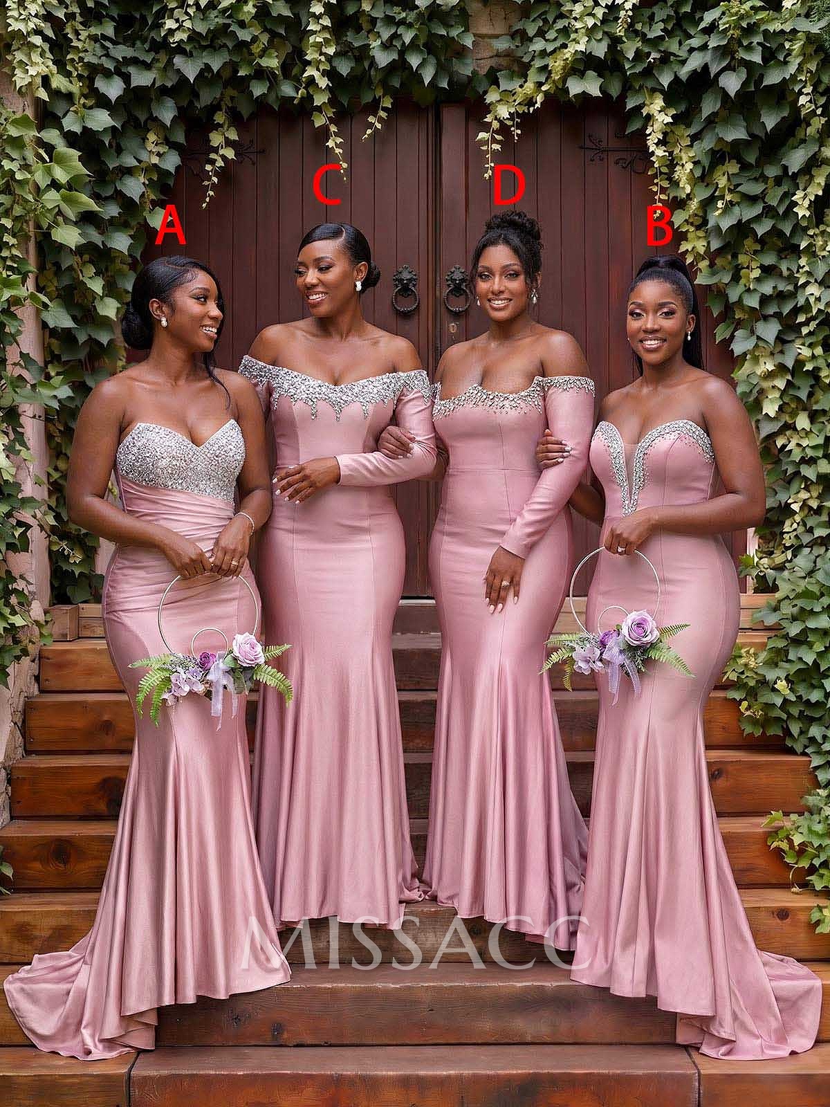 Trumpet/Mermaid Off-The-Shoulder Long Sleeves Court Train Jersey Evening Dresses With Rhinestone Trumpet/Mermaid Off-The-Shoulder Long Sleeves Court Train Jersey Evening Dresses With Rhinestone