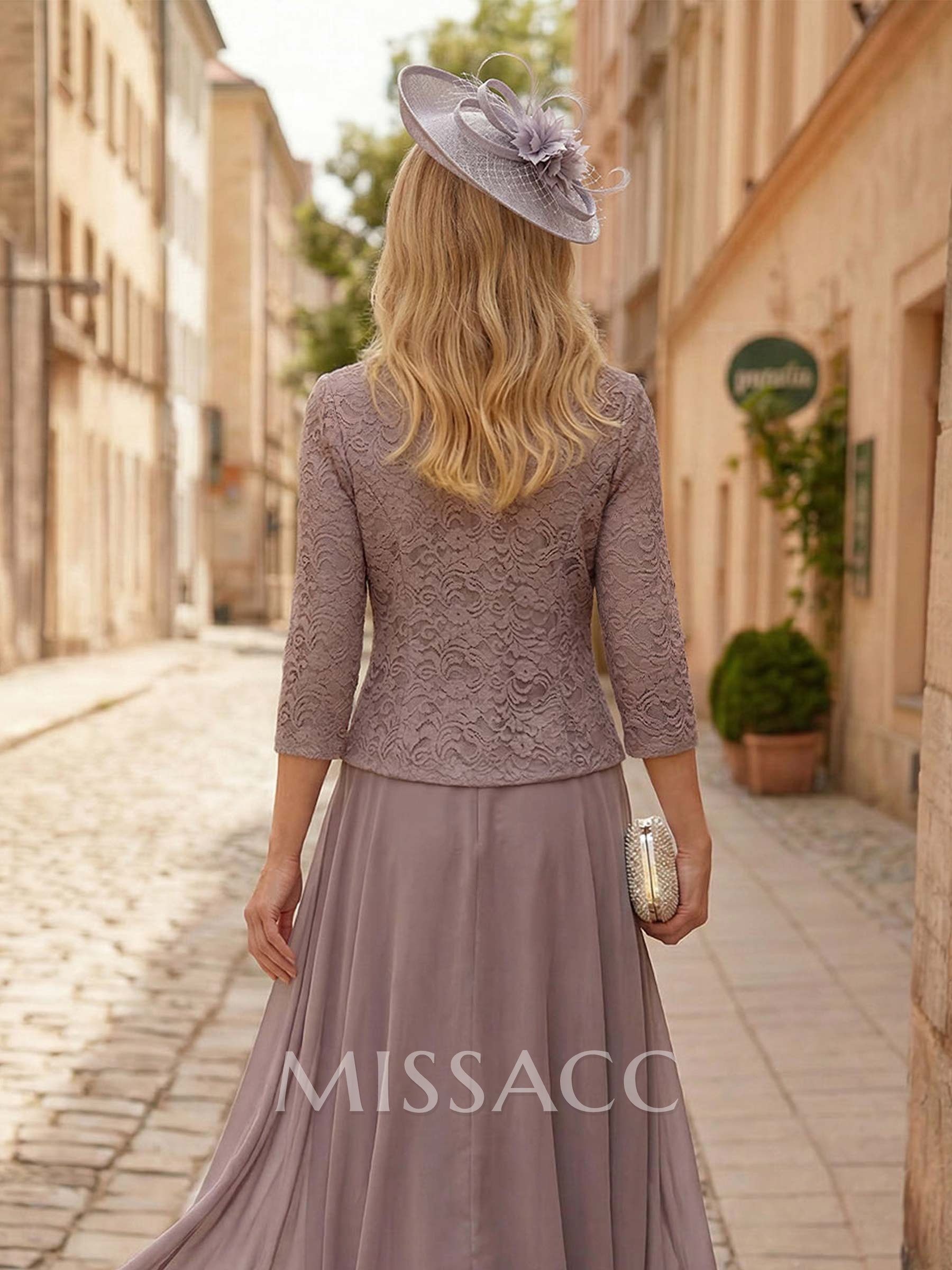 Open Front Chiffon/Lace Shawl With Lace Open Front Chiffon/Lace Shawl With Lace