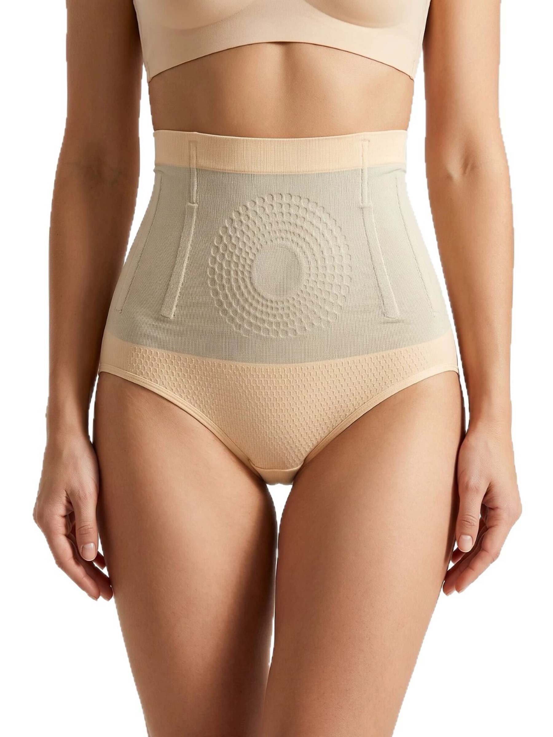 High Waist Butt Lift Elastic Fit Chinlon Shapewear