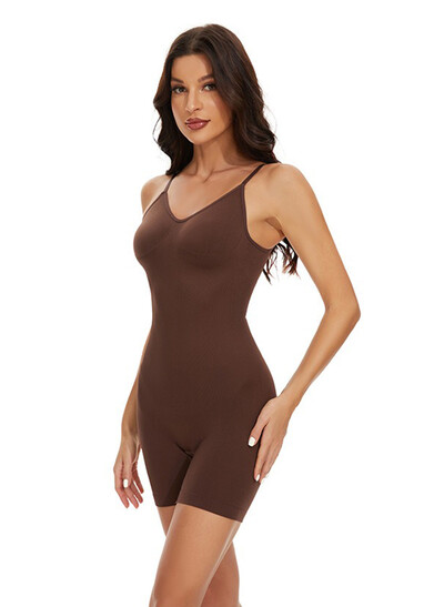 Seamless Butt Lift Chinlon All-In-One Shapewear