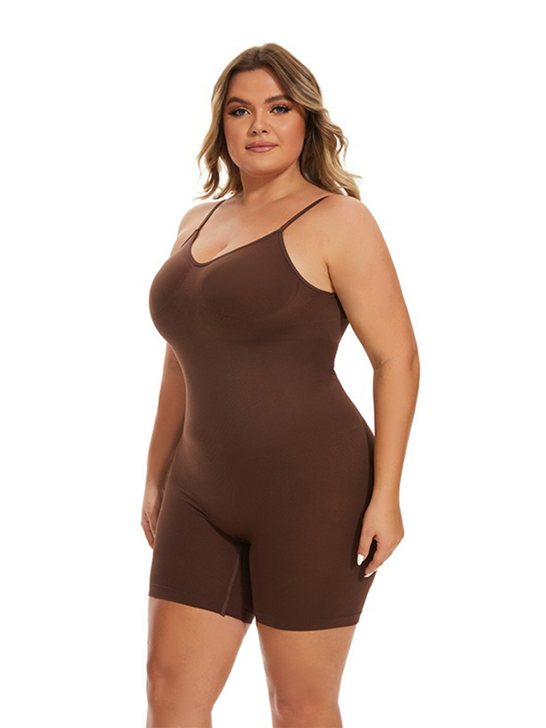 Seamless Butt Lift Chinlon All-In-One Shapewear
