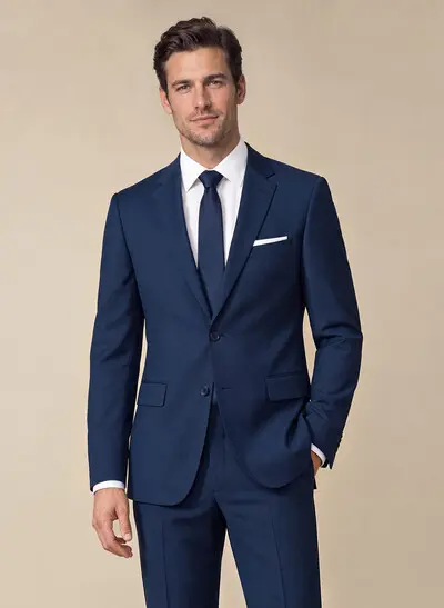 Classic Notch Lapel Single-Breasted Suit Jackets