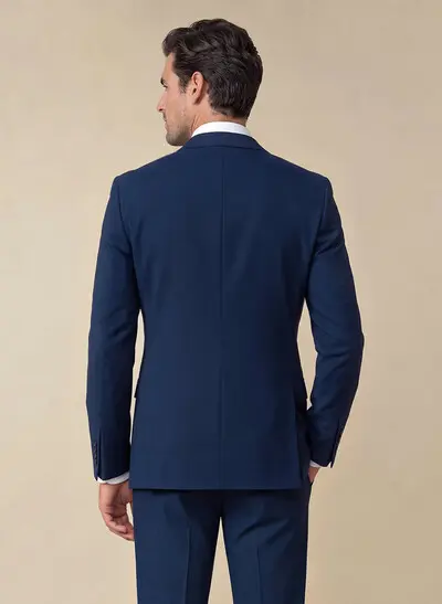Classic Notch Lapel Single-Breasted Suit Jackets