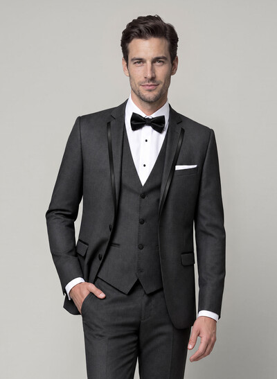Classic Notch Lapel Single Breasted Suit Jackets