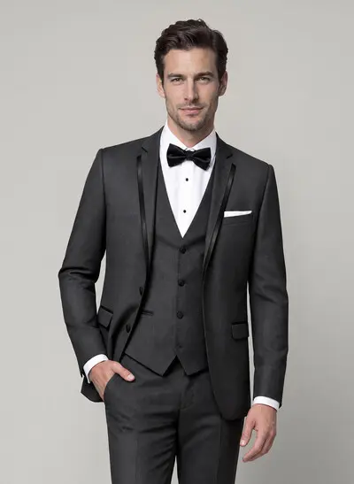 Classic Notch Lapel Single-Breasted Suit Jackets