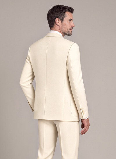 Classic Notch Lapel Single Breasted Suit Jackets
