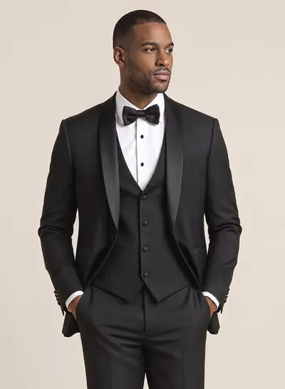 Classic Shawl Collar Single-Breasted Suit Jackets