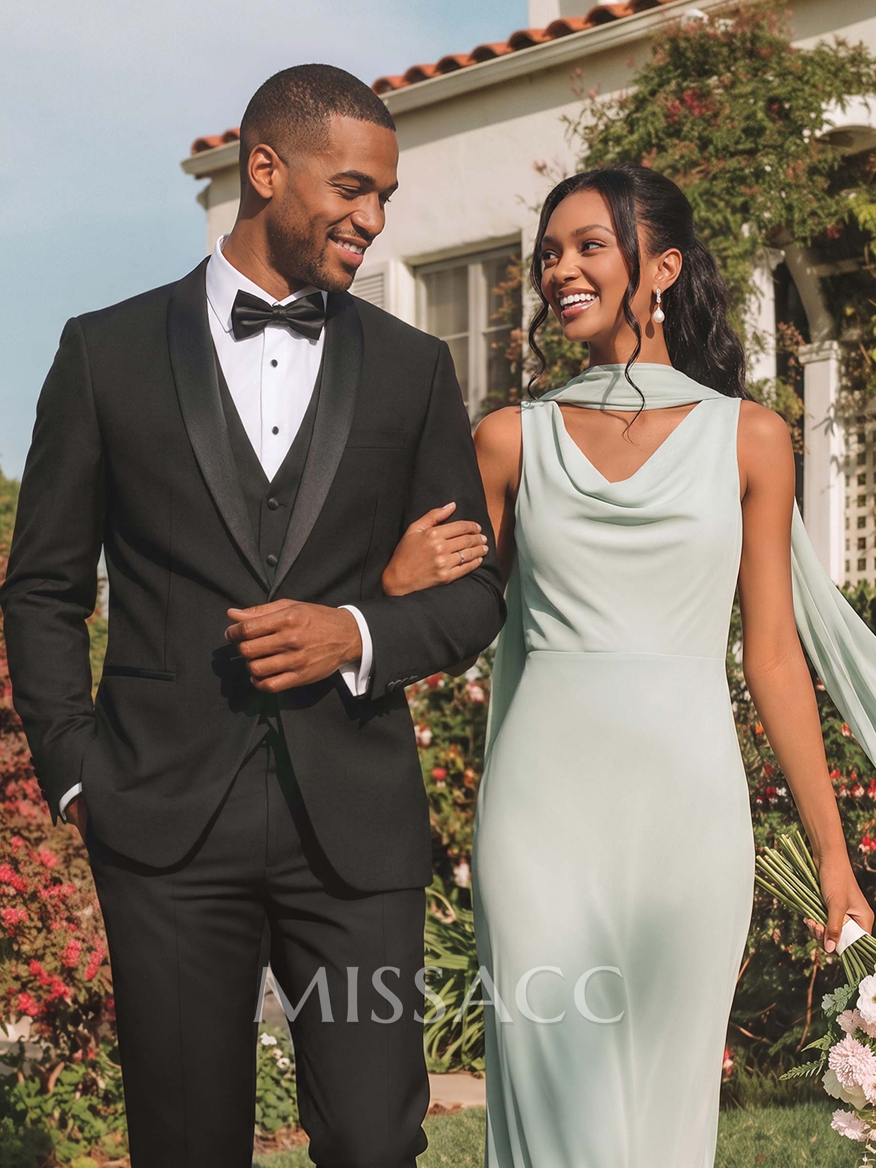 Classic Shawl Collar Single Breasted Suit Jackets